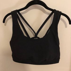 Black special edition Lululemon Energy bra